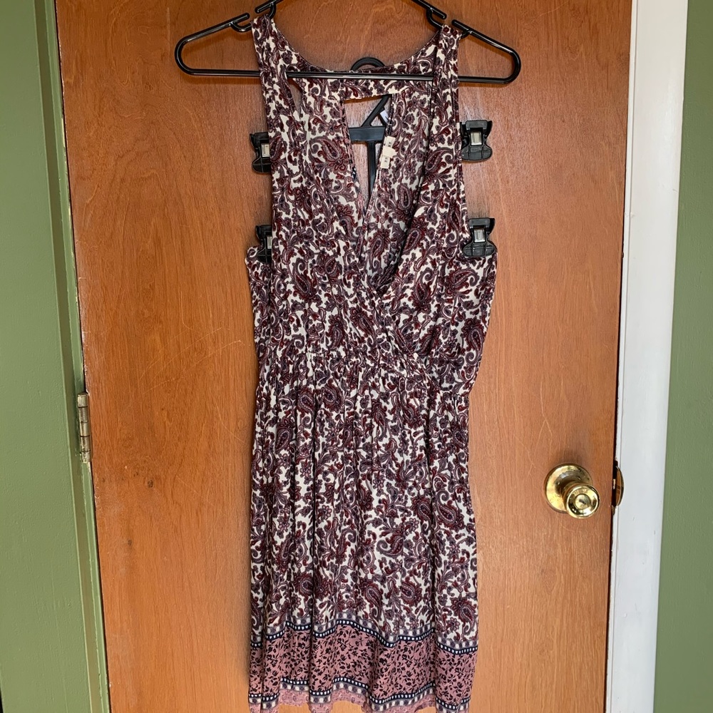 Juniors large floral dress